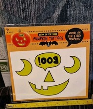 Glow In The Dark Pumpkin Tattoos For Real Faux Pumpkins
