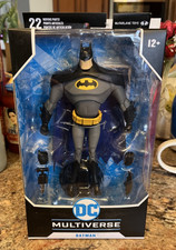 New Mcfarlane DC Multiverse Batman Animated Series Action Figure Black & Gray