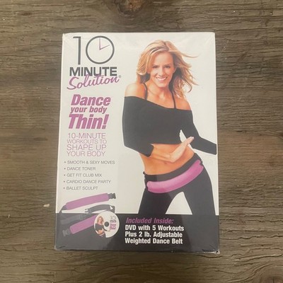 10 Minute Solution Dance Your Body Thin Kit DVD 2 lb Weighted Belt Andrea Rogers