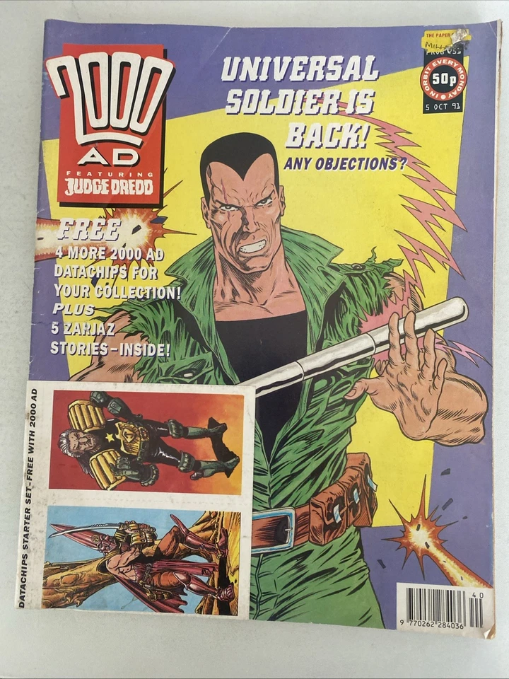 2000 A.D. MIXED LOT BOOKS & MAGAZINES. ( 9 ITEM LOT). JUDGE DREDD. - Image 3 of 4