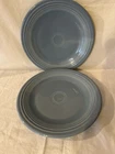 VTG Fiesta Periwinkle Dinner Plates (2) Perfect Condition 10.5" 1987?
