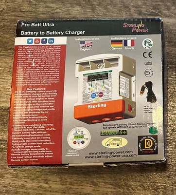 Sterling Pro Batt Ultra Battery to Battery Charger BB1260