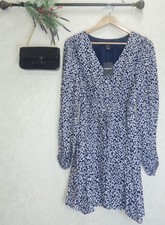 Forever 21 Floral Long Sleeve Mini Dress