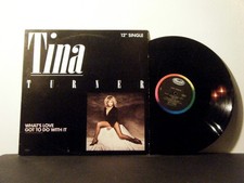 TINA TURNER 12 Inch Single What's love got to do with it 1984 Capitol vinyl