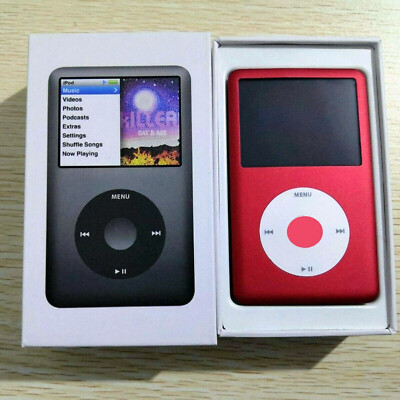 Apple iPod Classic 7. Generation 7G Rot Weiß 2TB MP3 Player HÄNDLER GARANTIE