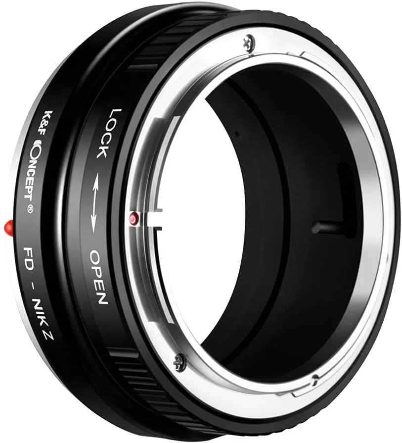 K&F Concept Manual Lens Adapter for Canon FD FL Lens to Nikon Z Z6 Z7 Cameras - Image 4 of 4