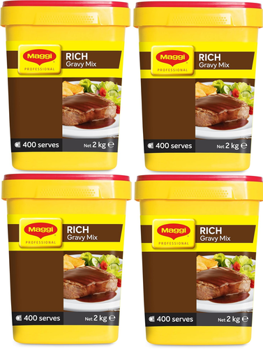 Maggi Classic Rich Gravy 1kg, 2kg Makes 20 Litres, 400 Serves & 7.5kg 1500 Serve - Picture 3 of 18