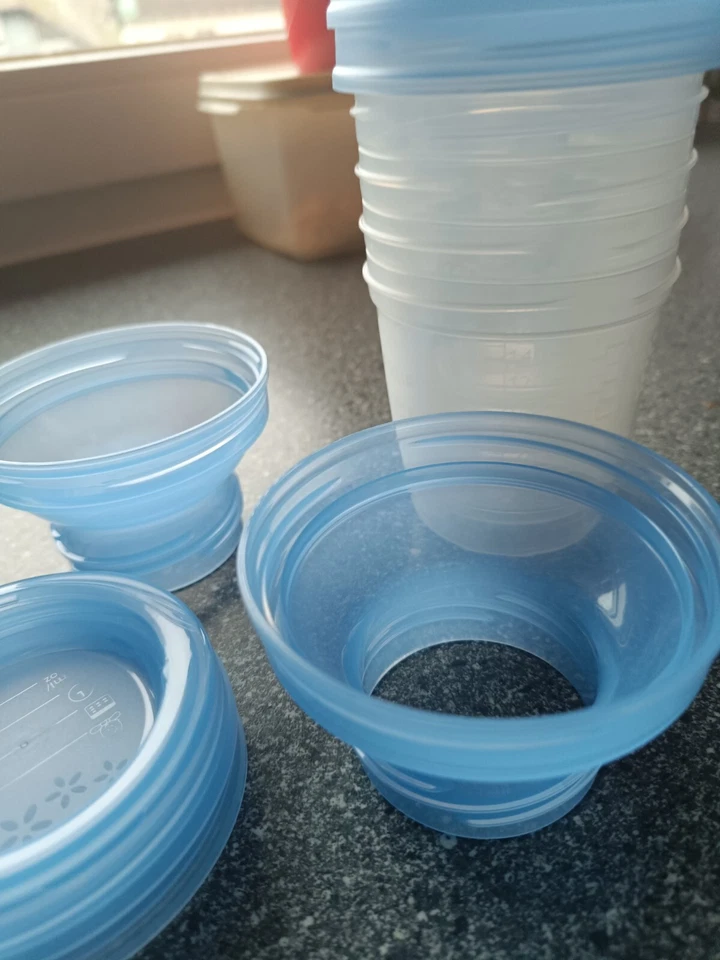 Philips AVENT Conservare Becher Deckel zur Aufbewahrung Muttermilch Nahrung usw. - Bild 3 von 3