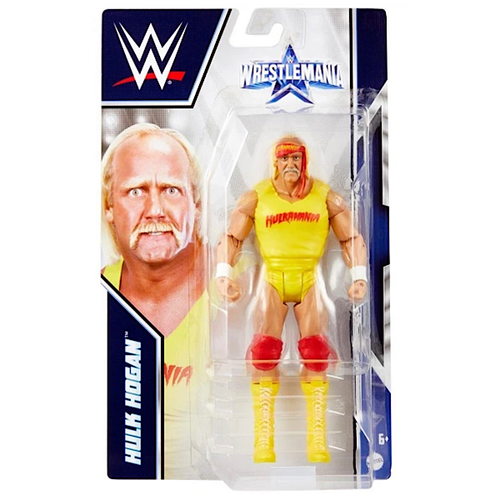WWE Mattel Hulk Hogan Wrestlemania 38 Series Basic Figure | eBay