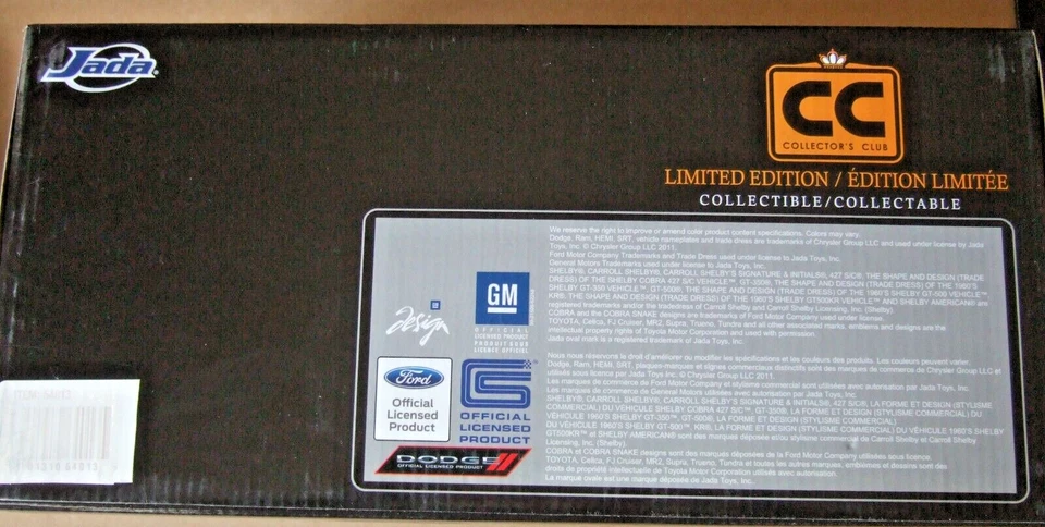 NUEVO 2011 JADA TOYS EDICIÓN LIMITADA 1:18 FUNDIDO A PRESIÓN BLANCO CHEVY CORVETTE STINGRAY Foto 4 de 4