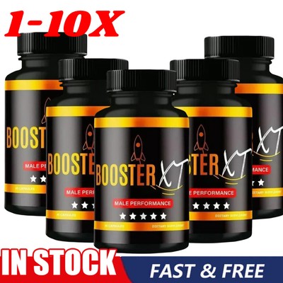 1-10Booster XT for Men-Premium Formula toSupport Daily Energy Peak Performance-!