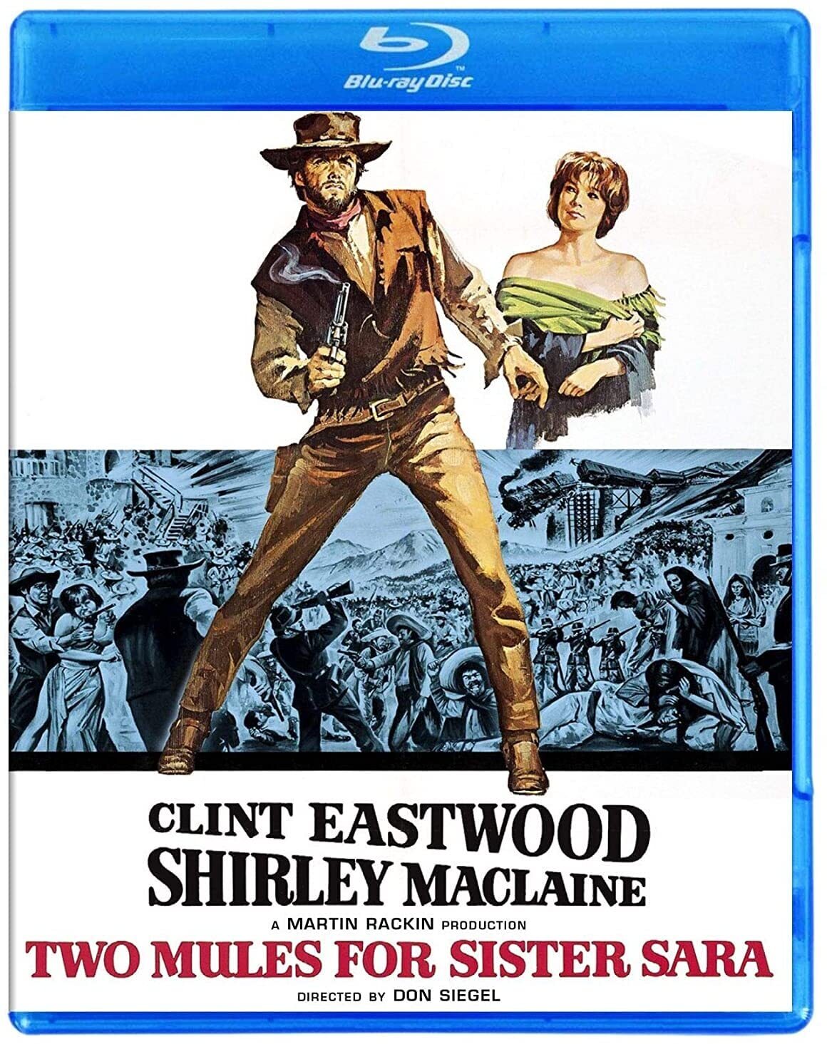 Two Mules for Sister Sara (Blu-ray) Clint Eastwood Shirley MacLaine