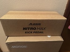 Alesis Nitro Max Electronic Bass Drum Single Chain Kick Foot Pedal KP10