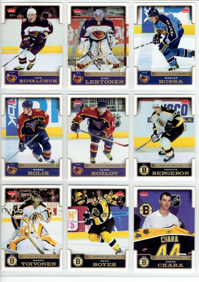 2006-07 Fleer NHL Hockey Base & Rookies Fill Your Set #1-230 U-Pick From List! - Image 2 of 4