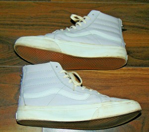 high top vans light blue