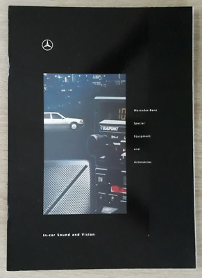 Mercedes-Benz Sonderausstattung & Zubehör Prospekt um 1990 - ICE