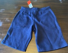 Lee Boys Dark Blue Sweat Comfy PJ Jersey Casual Fleece Shorts Size Medium 10-12