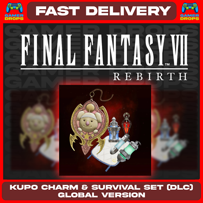 Final Fantasy VII Rebirth DLC - STEAM - Kupo Charm & Survival Set