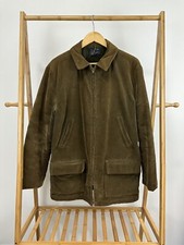 VTG 60s Maverick Blue Bell Faded Brown Corduroy Car Chore Talon Jacket Size 40