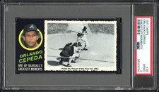 1971 Topps Greatest Moments Baseball Cards 23