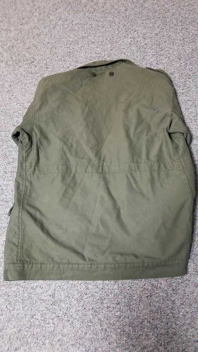 Dutch Military Army Coat Field Jacket Green - KL Seyntex P