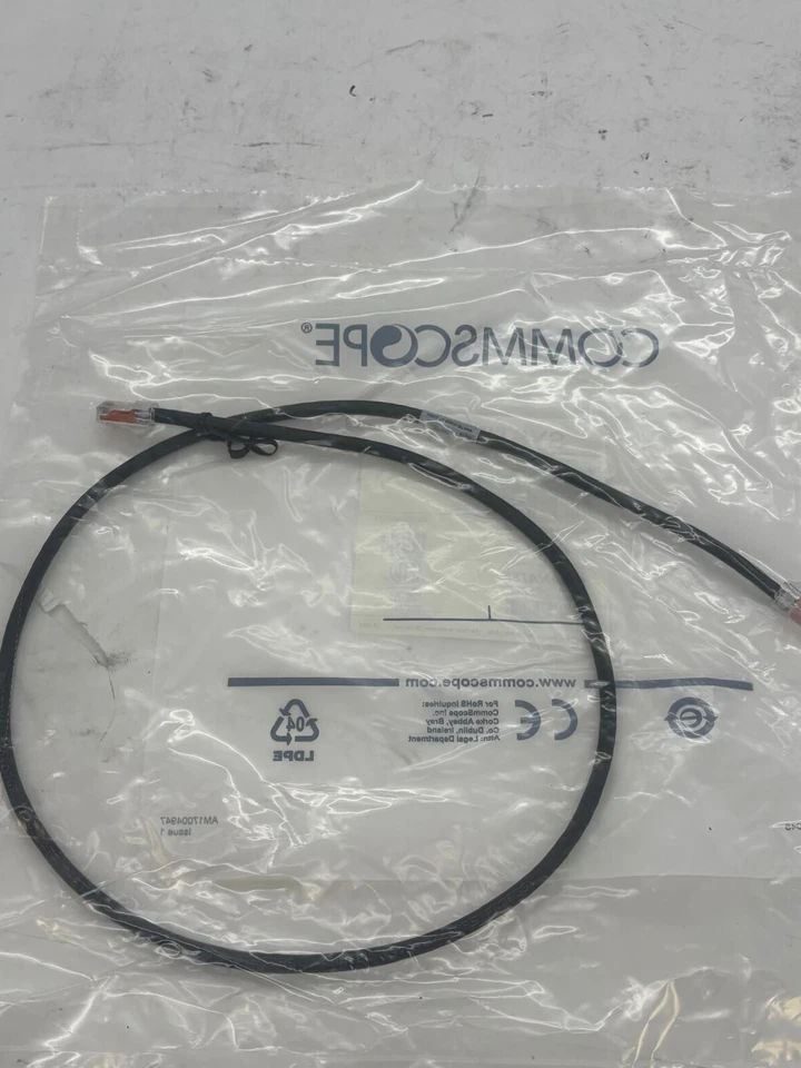 Lot of 10 Systimax GS8E Stranded Modular Patch Cord, Blk, 3 FT (CPC3312-01F003) - Image 2 of 4