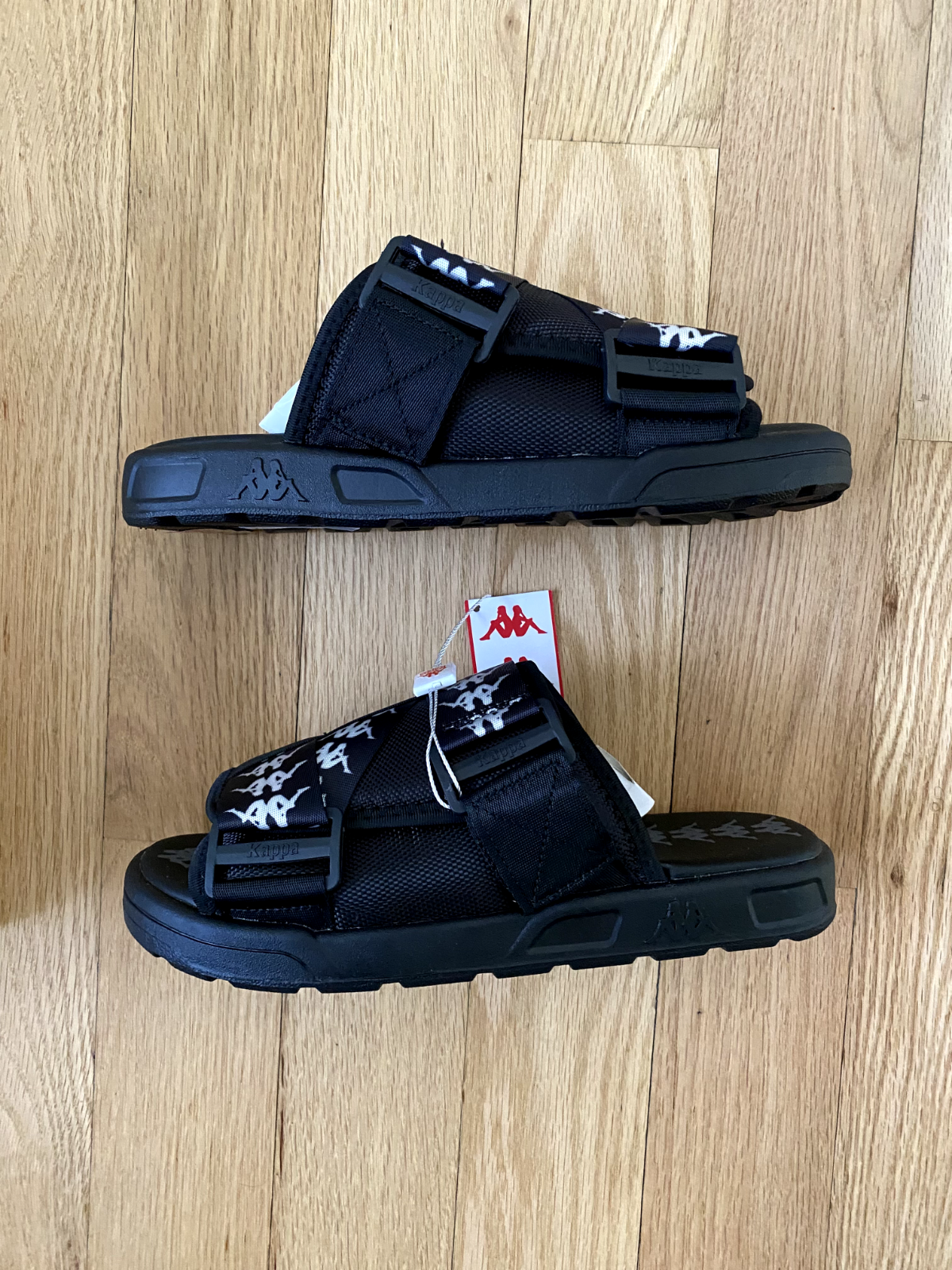 Size 8 - Brand New Kappa Unisex 222 Banda Mitel 1 Sandals - Black u0026 White |  eBay