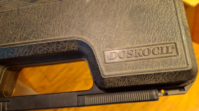 Doskocil Black Gun Case w/ Encased Foam Guard Hard Shell 12”x8”x3