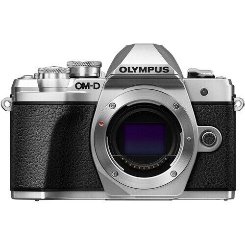 Olympus OM-D E-M10 Mark III spiegellose 16,1-MP-Digitalkamera Gehäuse silber - Bild 1 von 10