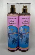 2 Bath  Body Works Pink Cashmere Fine Fragrance Mists Full Size