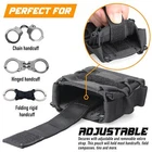 Tactical Handcuff Case Fits Most Standard Size Handcuffs, Molle Handcuff Holster