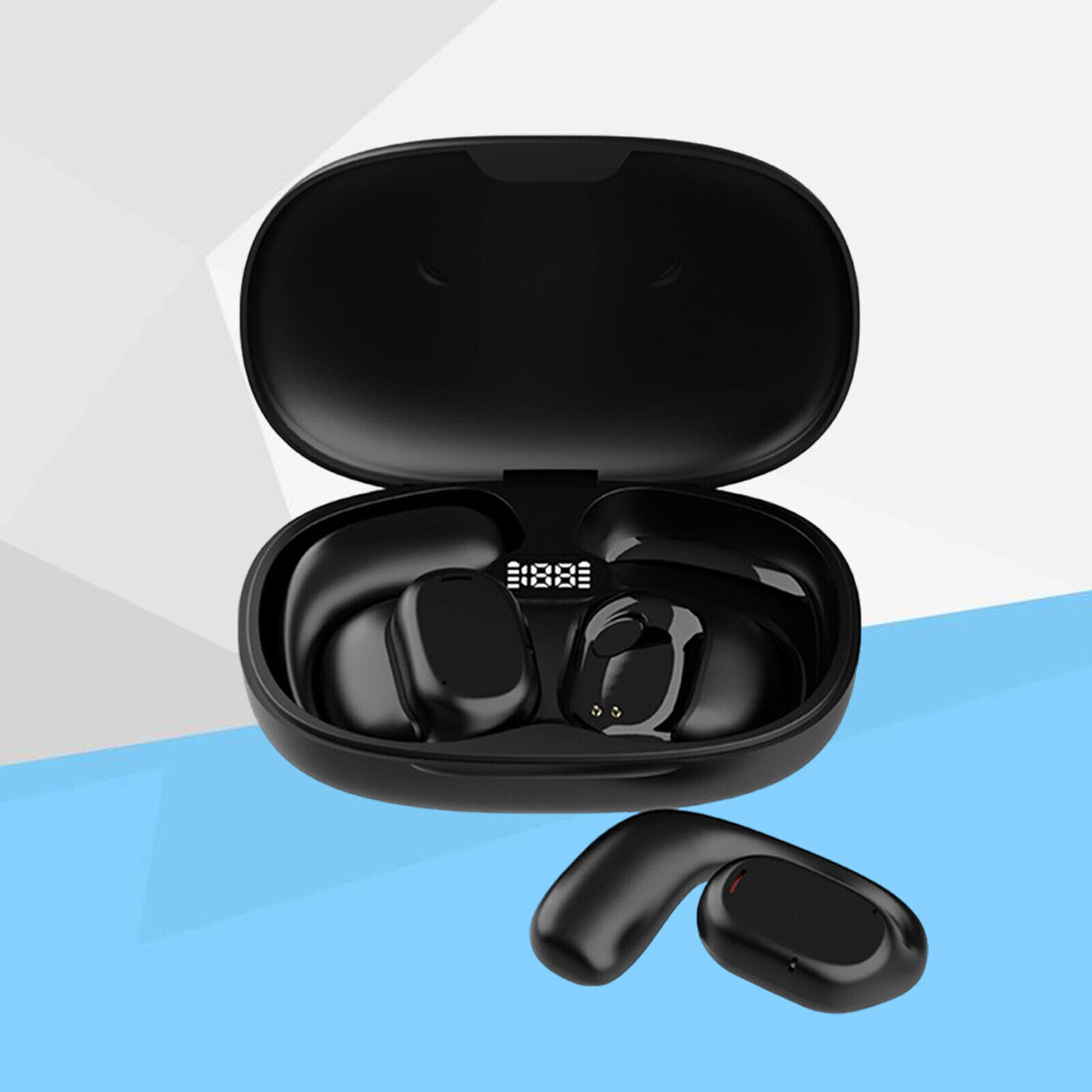 Bluetooth 5.1 144 Language Translator Earbuds Wireless Headphones Air Conduction