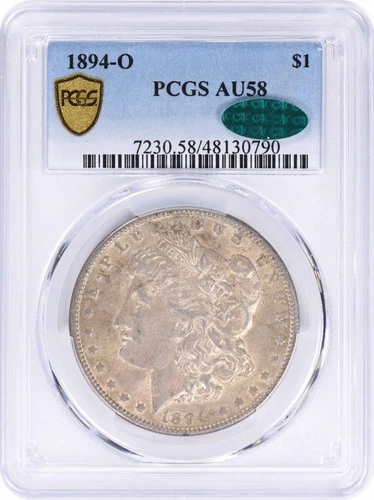 1894-O Morgan Silver Dollar AU58 PCGS (CAC)