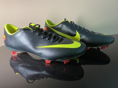 Nike Mercurial Vapor VIII FG Dark Green Volt Size 8.5 US 7.5 UK CR7 | eBay