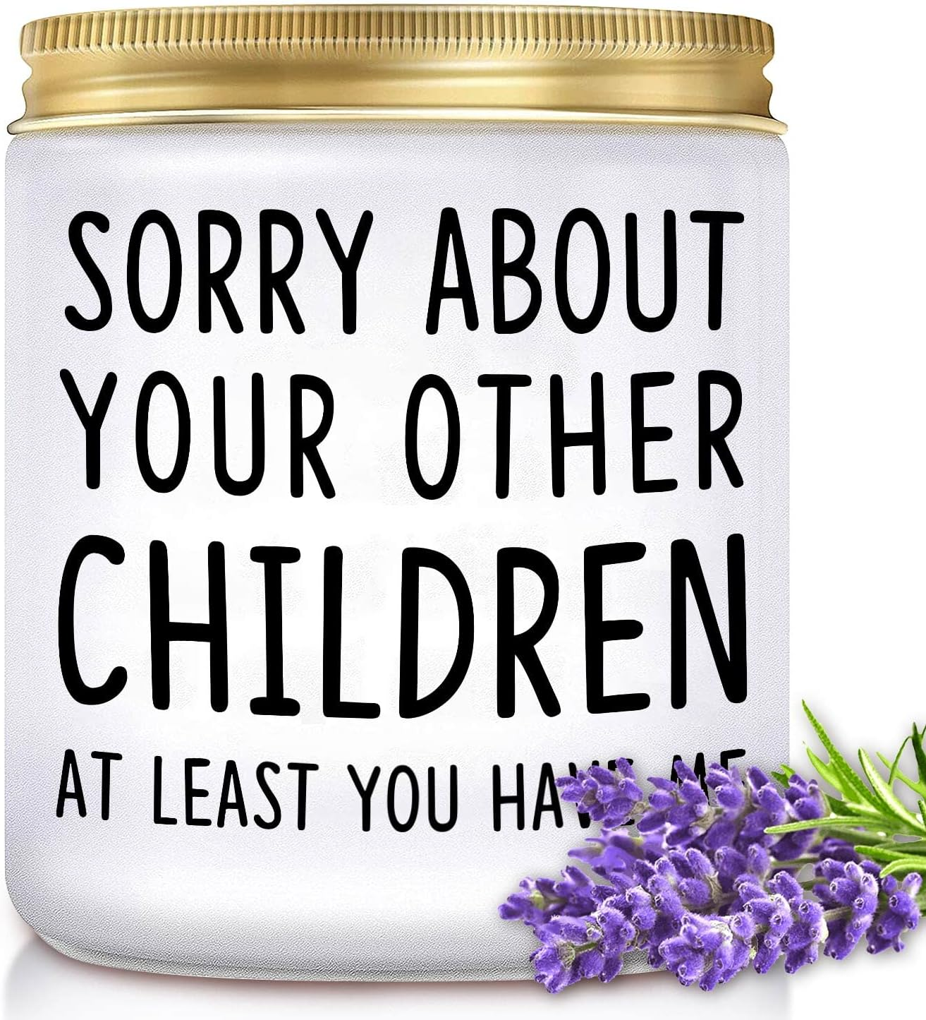 Funny 7OZ Long-Lasting Candle Birthday Gift for Mom Dad from Daughter and Son