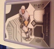 14-15 2014-15 BLACK DIAMOND MATT MOULSON DUAL JERSEY BUFF-MN BUFFALO SABRES