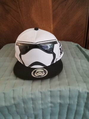 STORM TROOPER STAR WARS BLACK AND WHITE H&M  ADJUSTABLE CAP