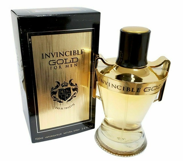 Invincible Gold Eau De Toilette Men’s Cologne Fragrance Perfume