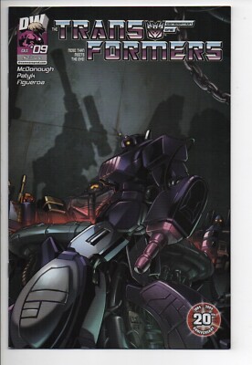 Transformers 9 DW DreamWave Comic Book 2004 20th Anniversary