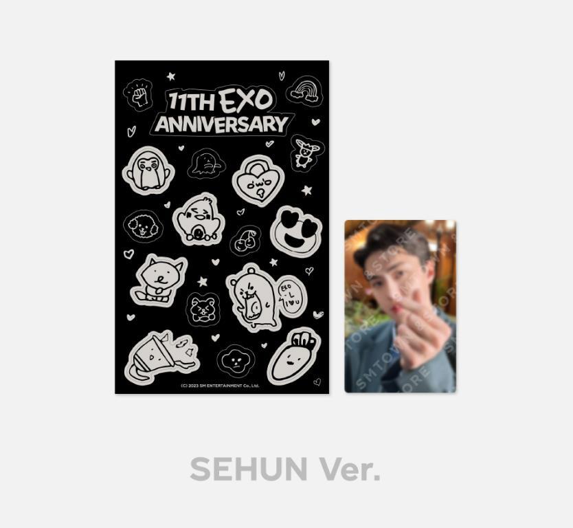 EXO 7周年 ステッカー セット EXO(エクソ) OFFICIAL WEBSITE