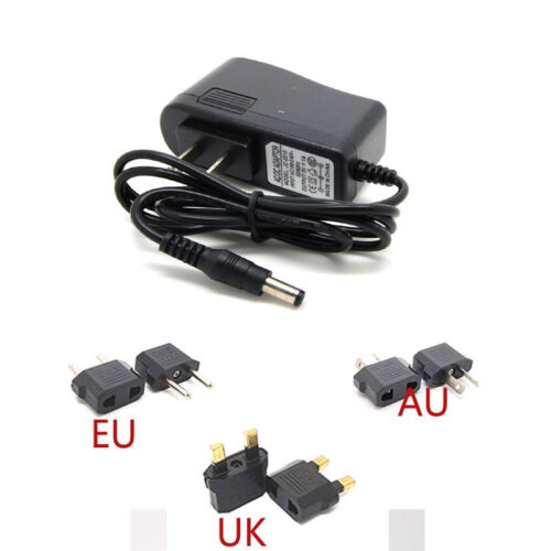 US/AU Plug AC 100-240V to DC 3V 1A Power Supply Charger Converter Adapter 5.5mm - Afbeelding 1 van 10