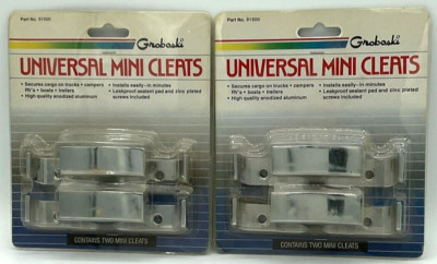 Mini Cleats Groboski 91500 NOS Universal Mini Cleats Secure Cargo Trucks RV’s Boats ...