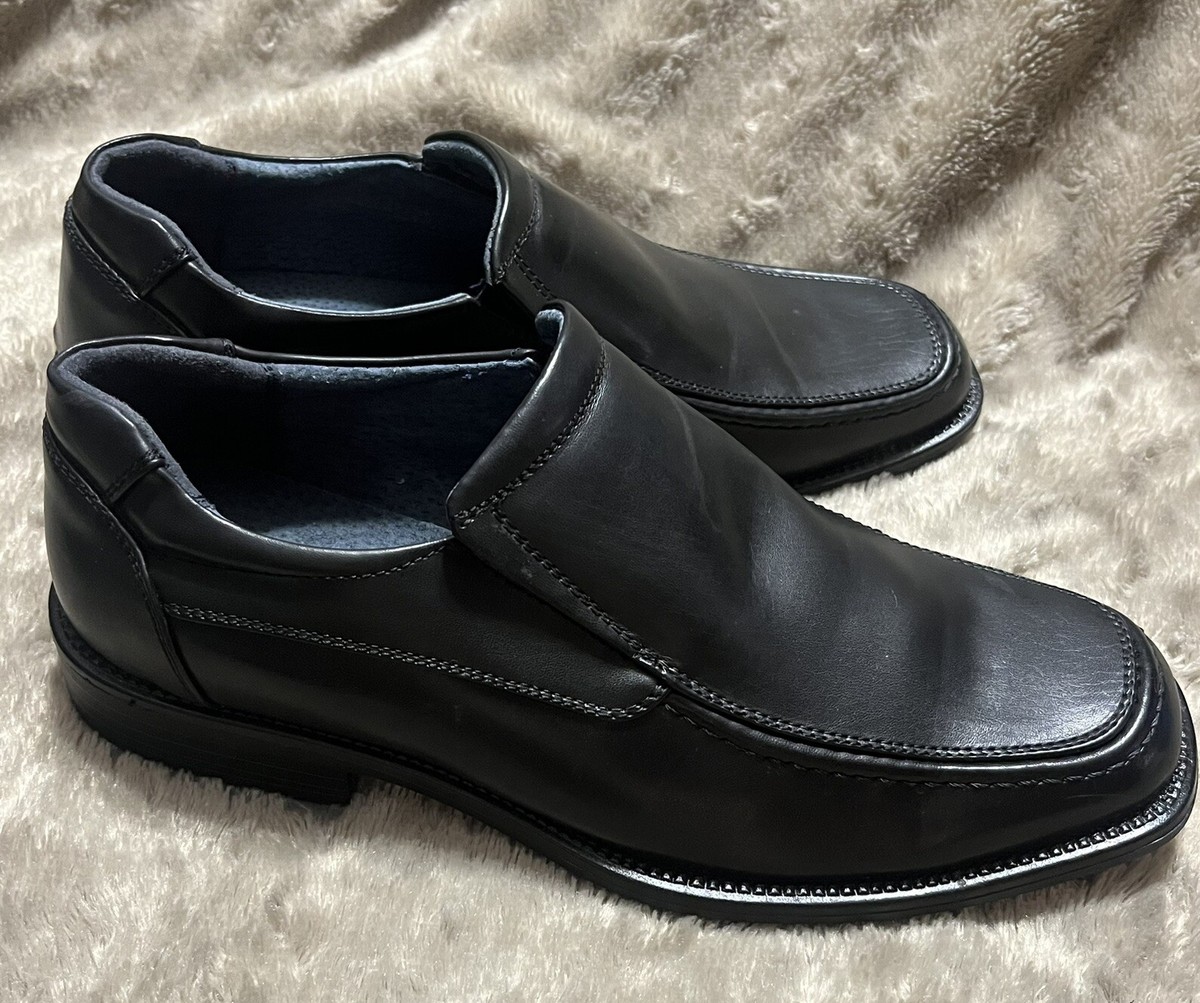 Bruno MARC Men\'s Classic‎ Square Toe Loafers Slip On Dress Shoes 8.5 Black Bruno Marc Men Fashion Comfort Classic Square Toe Slip On  main image 2