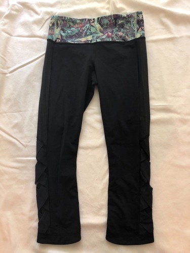 Lululemon Crop Leggings - Navy with 