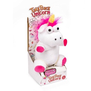 unicorno peluche parlante