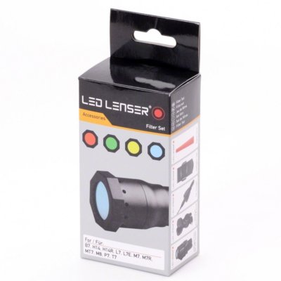 LED LENSER Farbfilter 0313-F Rollschutz Filter für Bsp P7 P7.2 L7 T7 B7 H14 H14R