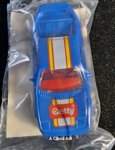 12, Vintage 1991 Hot Wheels GETTY Blue Toyota MR2 Rally Car PROMO NIP. T8542 - Picture 3 of 6