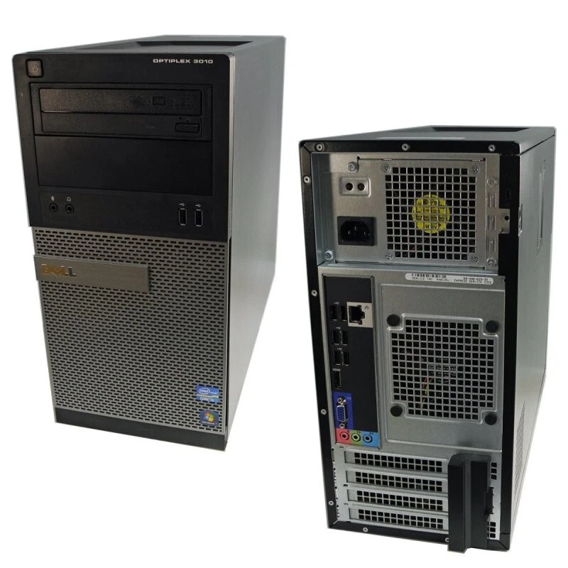 Refurbished Dell OptiPlex 3010 Tower i7-3770 16GB 256GB SSD Windows 10 Pro - Image 4 of 4