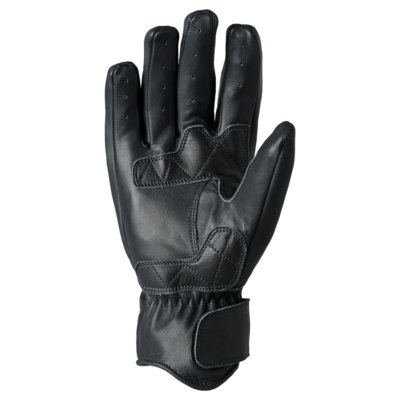 Leder-Motorradhandschuhe All Season – Rindsleder, Knöchelschutz, Größe XL