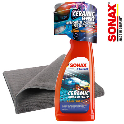 SONAX XTREME Ceramic Quick Detailer 750 ml Schnellversiegelung + Mikrofasertuch